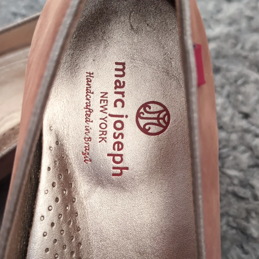 Marc Joseph Tan Embroidered Loafers - Picture 2 of 5